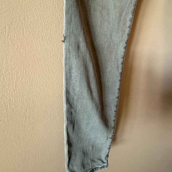 Women's 28 Frame Le High Skinny High Rise Faded Black Gray Ankle Cropped Jeans - Picture 8 of 8